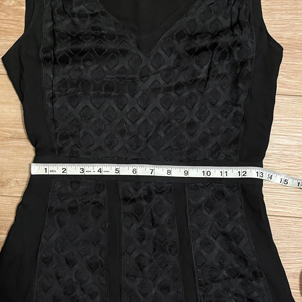 Tory Burch Hadley black silk dress